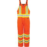 High-Visibility Unlined Overalls, X-Small, High Visibility Orange OCP Construction Supplies