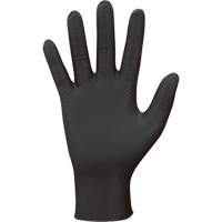 Gants jetables 709B PyraGrip, 7/Petit, Nitrile, 8 mils, Sans poudre, Noir OCP Construction Supplies