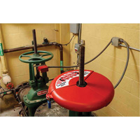 Collapsible Gate Valve Lockout Device, Wheel Type OCP Construction Supplies