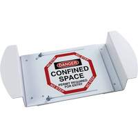 "Danger Confined Space Permit Required For Entry" Manhole Sign, 21" x 30", Polystyrene, English OCP Construction Supplies