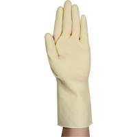 AlphaTec&reg; 87-137 Lightweight Natural Gloves, Size 7, 11.8" L, Rubber Latex, 16-mil OCP Construction Supplies