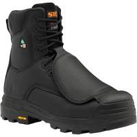 Vulcan Work Boots with External Metguard, Leather, Size 5, Impermeable OCP Construction Supplies