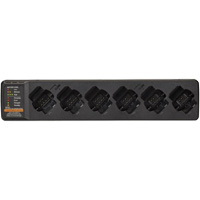 6-Pocket Multi-Unit Charger for Curve Two-Way Radio OCP Construction Supplies