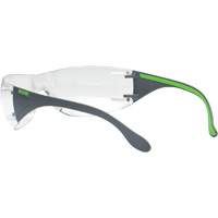 Lunettes de s&eacute;curit&eacute; gris/vert Adapt Lite, Lentille Transparent, Antibu&eacute;e/Anti-&eacute;gratignures, ANSI Z87+/R&eacute;pond ou surpasse la norme CSA Z94.3 OCP Construction Supplies
