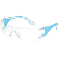 Lunettes de s&eacute;curit&eacute; bleu/blanc Adapt Lite, Lentille Transparent, Antibu&eacute;e/Anti-&eacute;gratignures, ANSI Z87+/R&eacute;pond ou surpasse la norme CSA Z94.3 OCP Construction Supplies