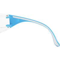 Lunettes de s&eacute;curit&eacute; bleu/blanc Adapt Lite, Lentille Transparent, Antibu&eacute;e/Anti-&eacute;gratignures, ANSI Z87+/R&eacute;pond ou surpasse la norme CSA Z94.3 OCP Construction Supplies