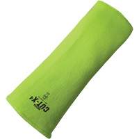 Manchette r&eacute;sistante &agrave; la coupe Cut-X, Fibre de verre/Poly&eacute;thyl&egrave;ne, 10", ASTM ANSI niveau A4, Lime haute visibilit&eacute; OCP Construction Supplies