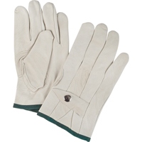 Standard-Duty Ropers Gloves, Medium, Grain Cowhide Palm OCP Construction Supplies