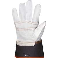 Endura&reg; Sweat-Absorbing Gloves, X-Large, Grain Cowhide Palm, Cotton Inner Lining OCP Construction Supplies