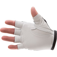 Gant gauche antichoc, Taille Petit, Paume Ch&egrave;vre/Cuir refendu OCP Construction Supplies