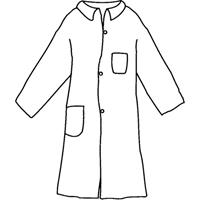 Proshield&reg; 10 Labcoats, SMS, Blue, Small OCP Construction Supplies