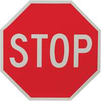 Double-Sided "Stop/Slow" Traffic Control Sign OCP Construction Supplies