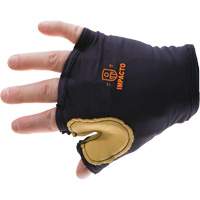 Anti-Impact Tool Grip Fingerless Right-Hand Glove, Size X-Small, Grain Leather Palm OCP Construction Supplies