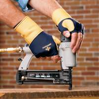 Premium Impact & Repetitive Strain Protective Right-Hand Glove, Size X-Small, Grain Leather Palm OCP Construction Supplies