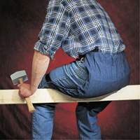 Protecteur de fessier en denim &eacute;pais OCP Construction Supplies