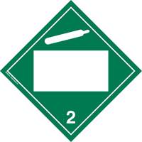 Plaque-&eacute;tiquette TMD gaz non toxique, Plastique OCP Construction Supplies
