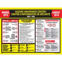 Affiche des r&egrave;glements SIMDUT OCP Construction Supplies