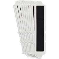 Quick-Align&reg;Individual Gothic Number and Letter Labels, I, 4" H, Black OCP Construction Supplies