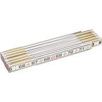 Red End&reg; Flat Reading Rule, 6' L, Wood OCP Construction Supplies