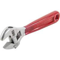 Adjustable Wrench, 4-1/2" L, 1/2" Max Width, Chrome/Polished OCP Construction Supplies