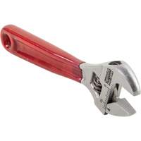 Adjustable Wrench, 4-1/2" L, 1/2" Max Width, Chrome/Polished OCP Construction Supplies