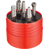 VA Cut Rotary Burr Set, 5 Pieces OCP Construction Supplies