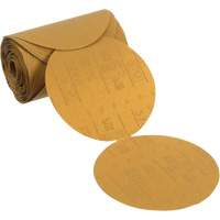 Disque abrasif dor&eacute; en rouleau Stikit, 6" dia., Grain P120, Oxyde d'aluminium OCP Construction Supplies