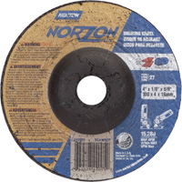 NorZon Plus SGZ Grinding Wheel, 4" x 1/8", 5/8" Arbor, Ceramic Alumina, Type 27 OCP Construction Supplies