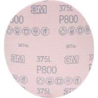 Hookit 375L Film Disc, 6" Dia., P800 Grit, Aluminum Oxide OCP Construction Supplies