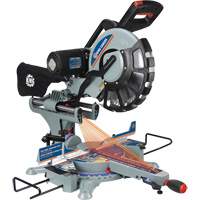 Dual Bevel Sliding Compound Mitre Saw, 12", 15 A OCP Construction Supplies