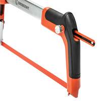Fast Tension Hacksaw with Dual Material Handle, 12", Ergonomic Handle OCP Construction Supplies