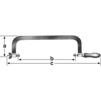 Hacksaw Frame, 12" OCP Construction Supplies