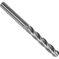 S147 30° Extra Long Ball Nose End Mill, 1/2" Dia., 6" L, 4 Flutes, 1/2" Shank, Carbide OCP Construction Supplies