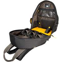 Techgear 53-Pocket Tool Backpack, 16" L x 13-1/4" W, Black, Polyester OCP Construction Supplies