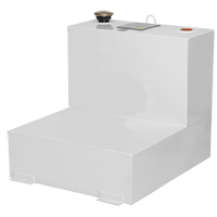Steel Fuel Transfer Tank, Steel, 48 gal. Capacity, White OCP Construction Supplies