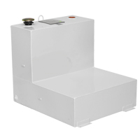 Steel Fuel Transfer Tank, Steel, 48 gal. Capacity, White OCP Construction Supplies