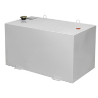 Steel Fuel Transfer Tank, Steel, 100 Gal. Capacity, White OCP Construction Supplies