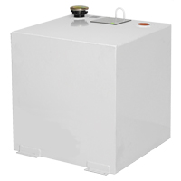 Steel Fuel Transfer Tank, Steel, 50 gal. Capacity, White OCP Construction Supplies