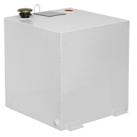 Steel Fuel Transfer Tank, Steel, 50 gal. Capacity, White OCP Construction Supplies