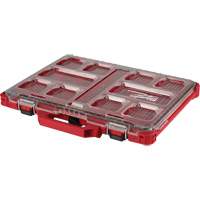 Organisateur profil&eacute; Packout, 19-3/4" x 16-2/5" x 2-1/2", Noir/Rouge OCP Construction Supplies