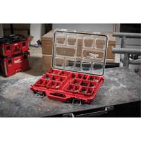 Organisateur profil&eacute; Packout, 19-3/4" x 16-2/5" x 2-1/2", Noir/Rouge OCP Construction Supplies