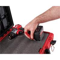 Coffre &agrave; outils avec partitions ajustables Packout, 20-7/10" x 15-1/5" x 6-1/5", Noir/Rouge OCP Construction Supplies