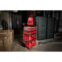 Packout Backpack, 15-3/4" L x 11-4/5" W, Black/Red, Ballistic OCP Construction Supplies
