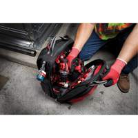 Packout Backpack, 15-3/4" L x 11-4/5" W, Black/Red, Ballistic OCP Construction Supplies