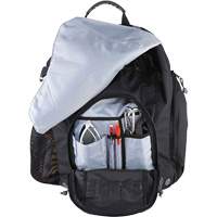 Arsenal&reg; 5143 Tool Backpack, 15" L x 8" W, Black, Polyester OCP Construction Supplies