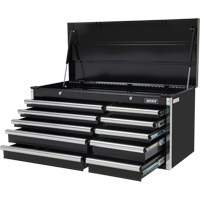 Industrial Tool Chest, 41" W, 10 Drawers, Black OCP Construction Supplies