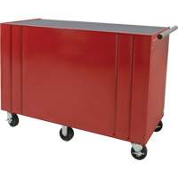 Industrial Tool Cart, 12 Drawers, 56" W x 24-1/2" D x 38-1/8" H, Red OCP Construction Supplies