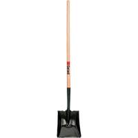 Pelle carr&eacute;e, Bois, Lame Acier durci, Manche en Droit, Longueur 42" OCP Construction Supplies