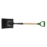 Pelle carr&eacute;e, Bois, Lame Acier durci, Manche en Prise en D, Longueur 29" OCP Construction Supplies