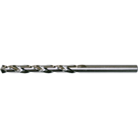 CLEVELAND General-Purpose Aircraft Extension Drill, #52, High Speed Steel, 7/8" Flute, 135° Point OCP Construction Supplies